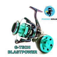 GTECH Blast Power SW Spinning Reel 2500PG C3000PG 4000HG 5000HG Max Drag 12kg-22Kg 5.2:1/6.3:1 Fishi