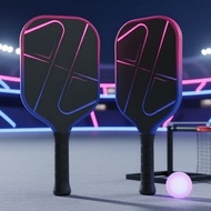 Carbon Fiber T700 Tournament-Grade Pickleball Paddle, High Wear-Resistant Build Dayung Pickleball Ta