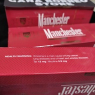 Miliki Rokok Import Manchester Red London Uk [ 1 Slop ]
