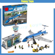 City Series 60104 Airport Passenger Terminal building blocks assembled ornaments children's educational toys adult boy gifts