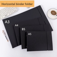 Horizontal Version A3 Binder A4 Folder B5 Horizontal Style 4 Holes Shell Information Book A5 New Wor