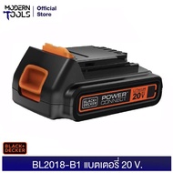 BLACK&amp;DECKER BL2018-B1 แบตเตอรี่ 20 V. | MODERNTOOLS OFFICIAL