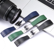 20mm 21mm Watch Accessories For Rolex Submariner Daytona GMT OYSTERFLEX DEEPSEA Strap Slide Lock Buc