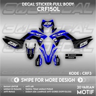 Decal CRF 150L Decal CRF Sticker CRF sticker CRF sticker CRF3
