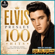 【Elvis Presley 猫王 100 Hits Rock & Roll Classics】USB Pendrive 车载音乐U盘 Music MP3 | E021
