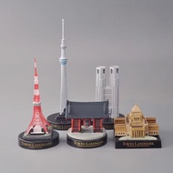 Tokyo Landmark Building Model Regional Limited tokyo Tower Congressional Hall Model Sand Table tokyo