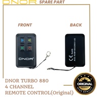 DNOR TURBO 880 ORIGINAL ANTI SPY 4 CHANNEL REMOTE CONTROL -[1 Unit ONLY]