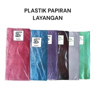 Plastik Layangan Papiran Panjang Tipis 60m x Lebar 1,2m Dua Lapis Menyatu Tebal 0,005 micron
