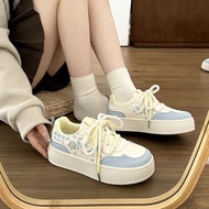 Brand Slimmer Look Increased All-Match Female Student Campus 2026 White Shoes Sports Casual Shoes Sn