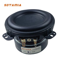 SOTAMIA 1Pcs 3.5 Inch Subwoofer Speaker Audio 4 Ohm 50W DIY Waterproof Bluetooth Speaker Hifi Music 