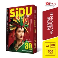SIDU 80GSM A4 HVS PAPER 1 RIM / 1 BOX