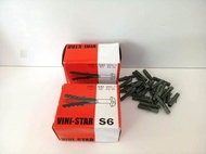 Fisher S6 isi 100 pcs 1 kotak / Visher / Fiser s6