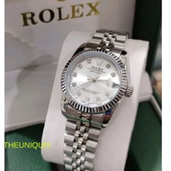 Stock baru【Datejust】 Rolex Jam tangan perempuan original 100% Automatik /Automatic women's Watch 32m