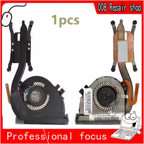 1pcs New Heatsink fan CPU Cooling For Lenovo ThinkPad X240 X250