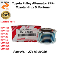 Toyota Pulley Alternator 7PK - Toyota Hilux & Fortuner ( 27415-30020 )