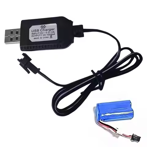 Drone Battery Charger 7.4V 1000mA Drone Fast Charger RC Airplane Lithium Battery SM-2P SM-3P SM-4P D