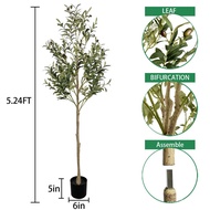 Floor Artificial Tree Sky Living Room Artificial Tree Indoor Bonsai Fruit Tree Olive Tree Artificial