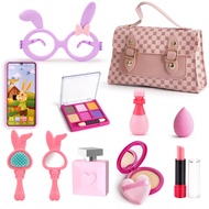 Princess Role Play Toy Set For Girls Aged 3-8, Includes Realistic Makeup, Phone,Comb, Glasses,Makeup