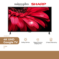 Sharp AQUOS Smooth Motion Dolby Vision IQ &amp; Dolby Atmos  4K UHD LED Google TV (65 Inches) - FL1X Series