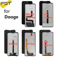 สำหรับ S98 Doogee S97 Pro หน้าจอดิจิตอลสัมผัสหน้าจอ LCD สำหรับ S88 Doogee Plus S96 Pro LCD Doogee S59 S61 S86 S89 Pro จอแสดงผล LCD