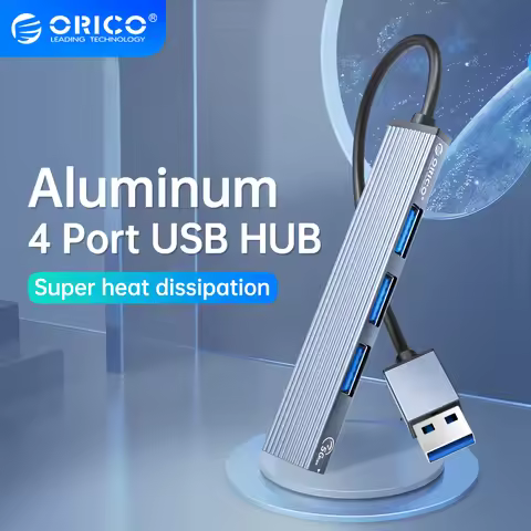 ORICO USB C Hub 4 Ports USB Type C to USB 3.0 Hub Splitter Adapter Aluminum Type C HUB for MacBook P