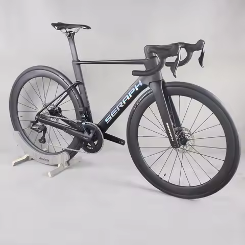 Toray T800+T1000 Carbon 24 Speed Aero Road Bike TT-X71 Wheeltop Di2 Groupset Carbon Wheelset 28C Tir
