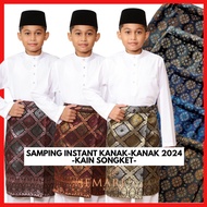 Samping RAYA INSTANT KIDS SAMPIN RAYA SAMPIN Malay Clothes SAMPIN KANAK2 Side Slaves SAMPIN Slaves Side SONGKETj