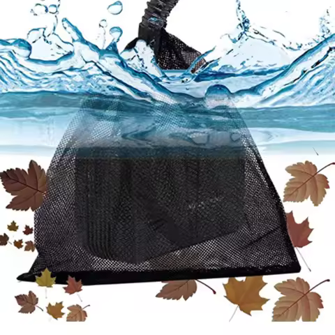 Water Pump Filter Mesh Bag Pond Pump Filter Bag Black Media Bag Pump Mesh Bag For Pond Biological Fi