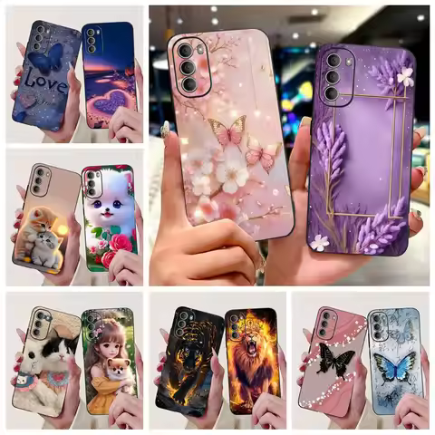 For Motorola Moto G51 Case Moto G71 5G Luxury Painetd Cover Soft Silicone Phone Case For Motorola G5