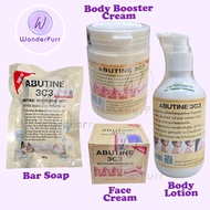 Abutine3C3 Whitening Body Cream 250g/Lotion/Face 20g/Soap 80g with QR AUTHENTIC