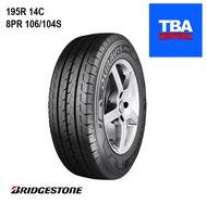 BRIDGESTONE CAR TIRES 195 R14C 8PR 106/104S QR- 4992940