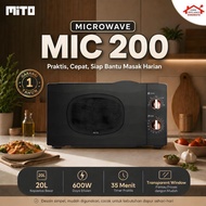 MITO Microwave Oven Electric 20 Liter Design Low WattELEGAN MIC100 / MIC200