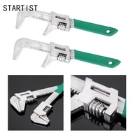 [STARTIST] F Type Wrench Adjustable Pipe Wrench Metal Pocket Tools Adjustable Spanner