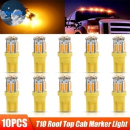MyriadU 10Pcs W5W 10-7014 SMD Car T10 LED 194 168 Wedge Replacement Roof Top Cab Marker Running Ligh