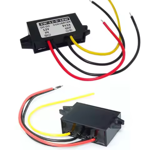 DC 11-22V 12V To 9V 2A 18W Step Down Voltage Converter 12Volts Regulator Buck Output Power Supply Mo
