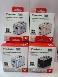 🔆 小西灣免費送貨🔆Verbatim 旅行充電器 5 Ports 30173 Travel 45W 充電器 Type C USB 旅行轉插 