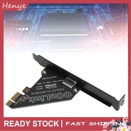 henye-my Yoidesu PCIe 4.0 to for Oculink SFF-8612 SFF-8611 Adapter  External Graphics Card NVMe SSD 