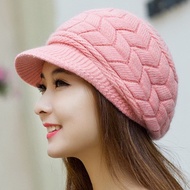 Women's Beach Hats Knitted Korean Women's Hats - Pink B4B6 Women's Hats hijab VIRAL COD Cheapest Pay