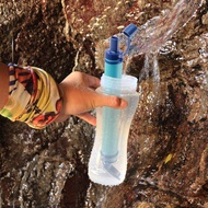 Mini Portable water Filter☌✘Outdoor Water Purifier Camping Hiking Emergency Life Survival Portable Purifier Water Filter