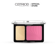 Catrice คาทริซ Cheek Affair Blush &amp; Highlighter Palette บลัชออน ปัดแก้ม ไฮไลท์