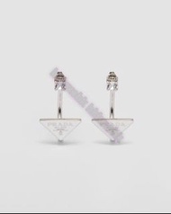 全新✅帶盒 hkluxehk 🎁Prada 耳環 earring 禮物 全套禮盒包裝