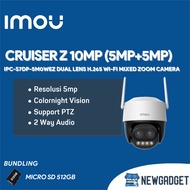 IMOU CRUISER Z 10MP (5MP+5MP) IPC-S7DP-5M0WEZ DUAL LENS H.265 COLORVU VISION WI-FI MIXED ZOOM CAMERA