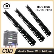 12U 10U 8U Flight Case Rack Rails Durable Rail Rack Angle Type Touring Case Assembly For Flight Case