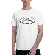 Ford American Classic Nascar Mustang Men'S Short Sleeve T-Shirt Promotions Tshirt Hot Sale Men'S Wea