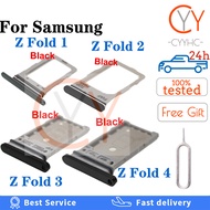 SIM Tray Card Holder For Samsung Galaxy Z Fold 1 2 3 4 Fold2 Fold3 Fold4 F9000 F9160 F9260 F9360 W21