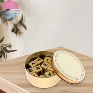 Crossword Solitaire Game Wood Crossword Solitaire Dice Game Dice Game Fun Dice Word Game for Kids Fu