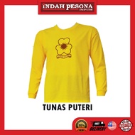 Indah Pesona Girls Scout Long Sleeve T-Shirt - Yellow/Size 32-38/S-XL U15