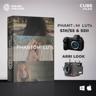 PHANTOM LUTS - Panasonic Lumix S1H/S5/S5IIX[ MICHIGO STUDIO ]