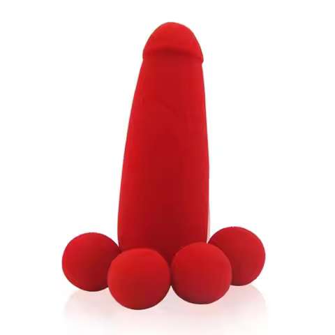Red Sponge Balls Magic Trick Sponge Magic Prop Funny Gadgets Small Sponge Brother Performing Gimmick