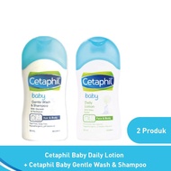 Wf6 Cetaphil Baby Daily Lotion 50ml+Cetaphil Baby Gentle Wash &amp; Shampoo 50ml Good Stuff